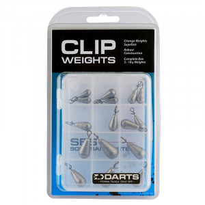 Darts Clip Weights (Bly) Box