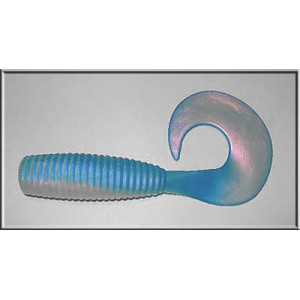 Action Plastics Curly Big Game 23cm blue pearl